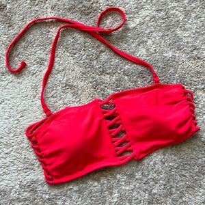 Hot Pink Bathing Suit Top